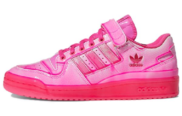 Jeremy Scott x adidas Originals Forum Dipped Low Fluorescent Pink