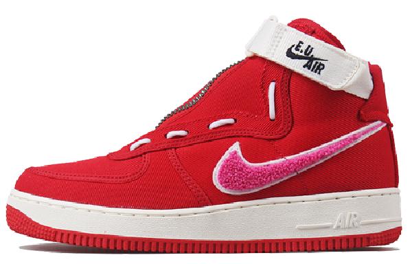Nike Air Force 1 High White Red