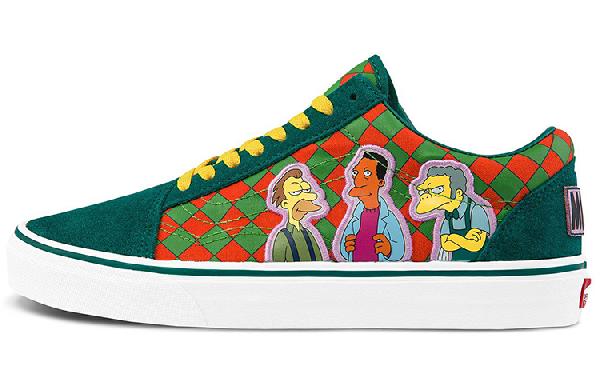 Vans Old Skool "The Simpsons" Deep Green