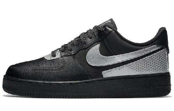 Nike Air Force 1 Low Black Silver