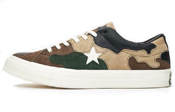 Sneakersnstuff x Converse One Star Camo Brown