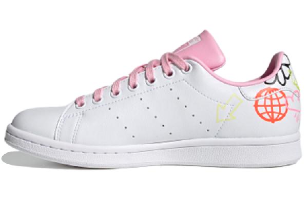 adidas Stan Smith White Pink Yellow
