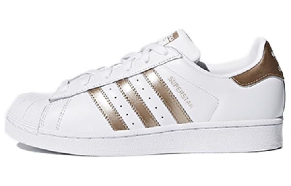 adidas Superstar White Gold