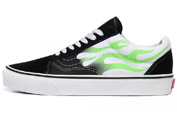 Vans Old Skool Black Green
