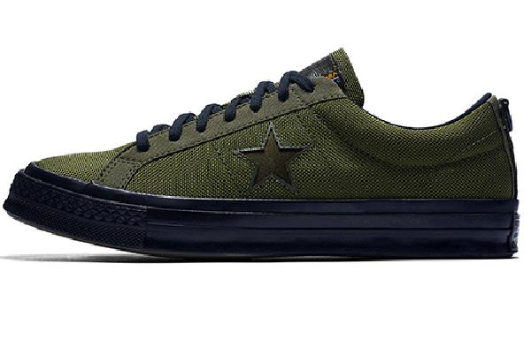 Carhartt WIP x Converse One Star Low Military Green