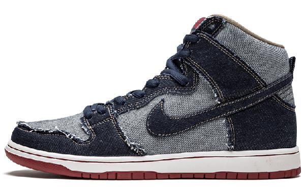 Nike Dunk SB Reese Forbes Denim High Midnight Navy