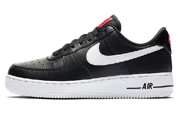Nike Air Force 1 Low Black White Red