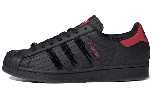 adidas Superstar Black Red