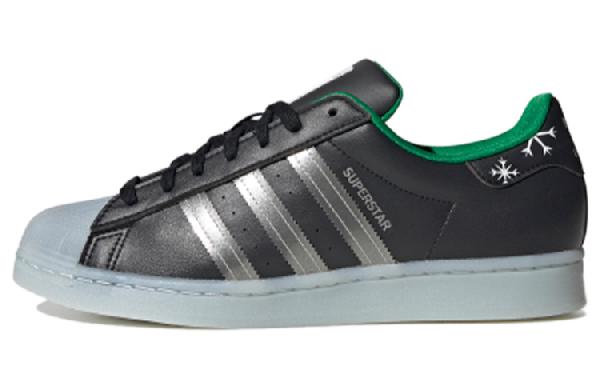adidas Superstar Black Silver