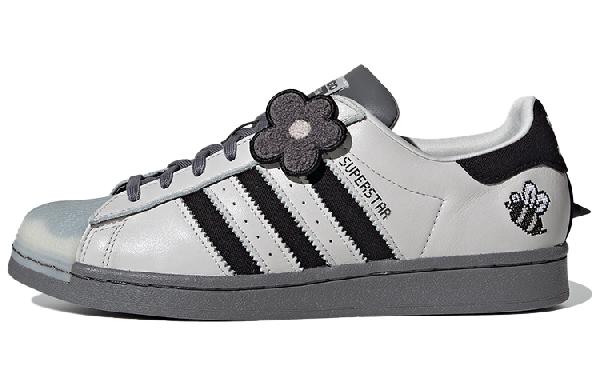 Melting Sadness x Adidas Originals Superstar Babo Grey Black