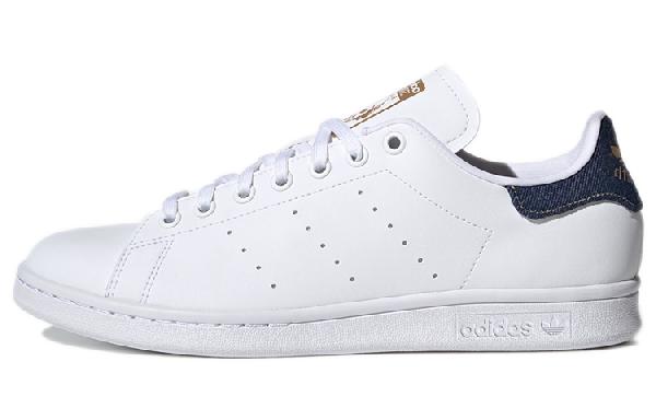 adidas Stan Smith White Blue Gold