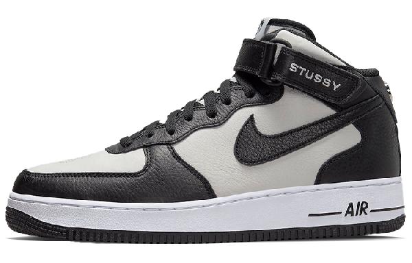 Stussy x Nike Air Force 1 '07 Mid SP Black White