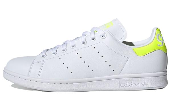 adidas Stan Smith White Yellow Fluorescent