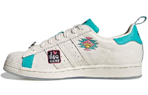 AriZona Iced Tea x adidas Superstar White Blue