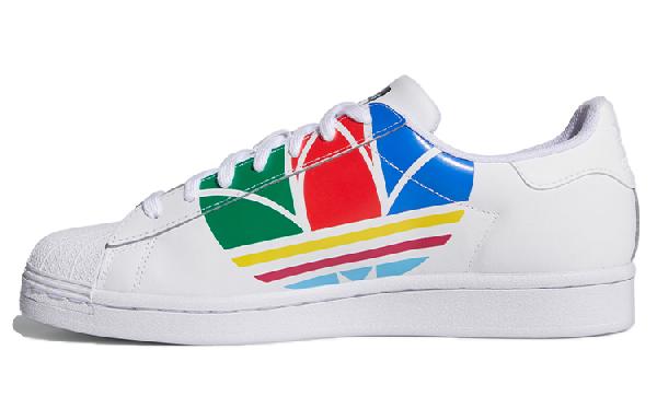 adidas Superstar White Rainbow