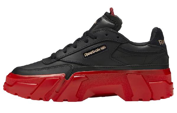 Reebok Club C Cardi B Black Red