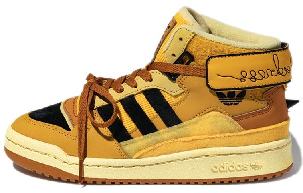 Melting Sadness x Adidas Forum Exhibit Mid "Beehive"