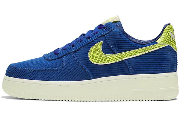 Olivia Kim x Nike Air Force 1 Low Corduroy Blue