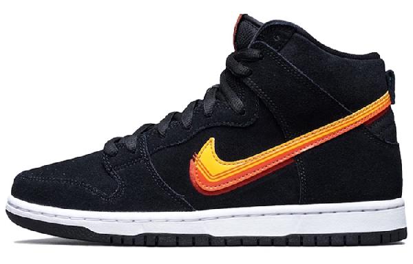 Nike Dunk SB High "Truck It Pack" Black Yellow