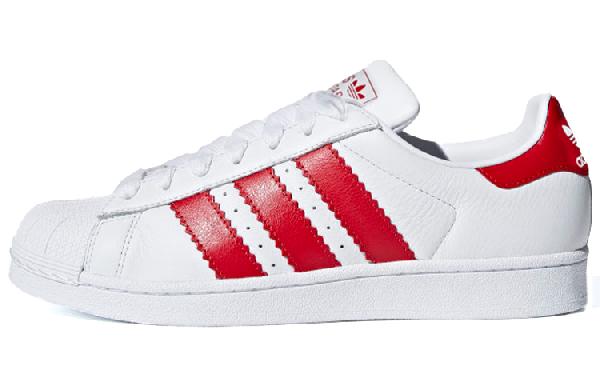 adidas Superstar White Red