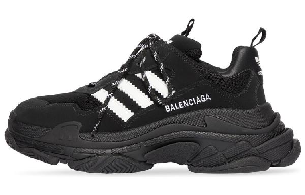 adidas x Balenciaga Triple S Black