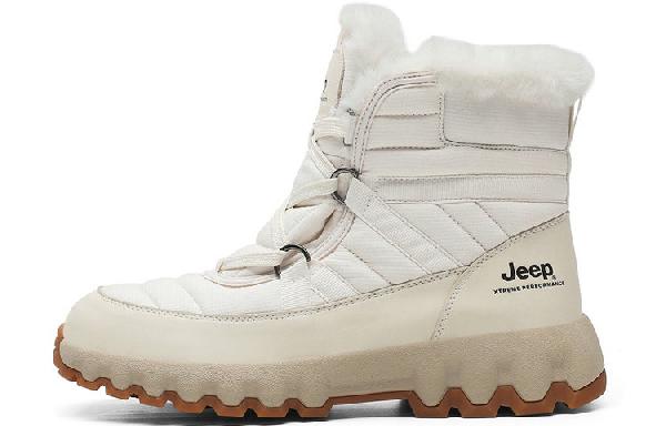 Jeep Snow Boots White