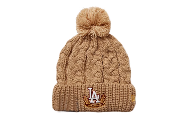 New Era Dodgers Embroidered Cap Khaki