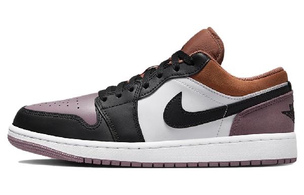 Jordan Air Jordan 1 Low White Brown Purple