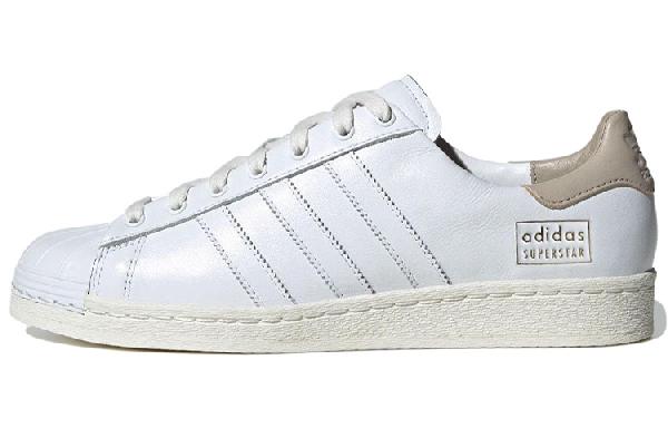 adidas Superstar White Brown