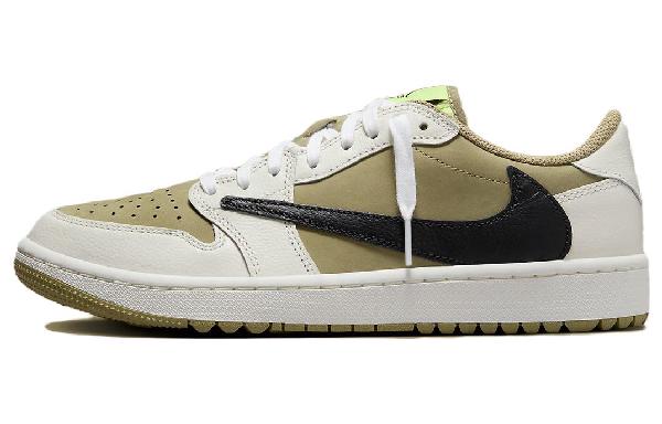 Travis Scott x Air Jordan 1 Low Golf Brown White