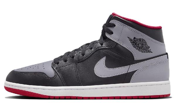 Jordan Air Jordan 1 Mid Grey Black