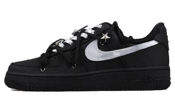 Nike Air Force 1 Low Black Silver