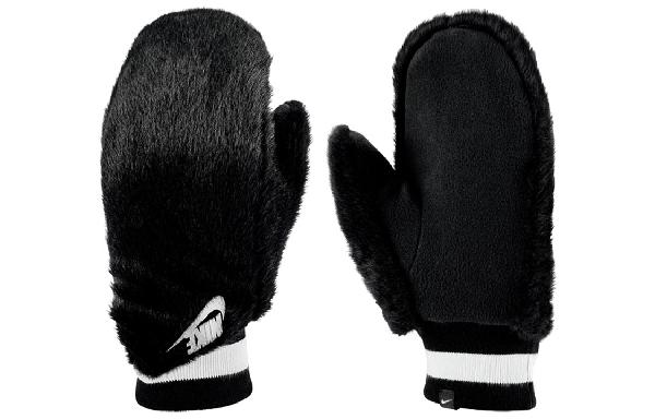 Nike Embroidered Logo Ski Gloves Black