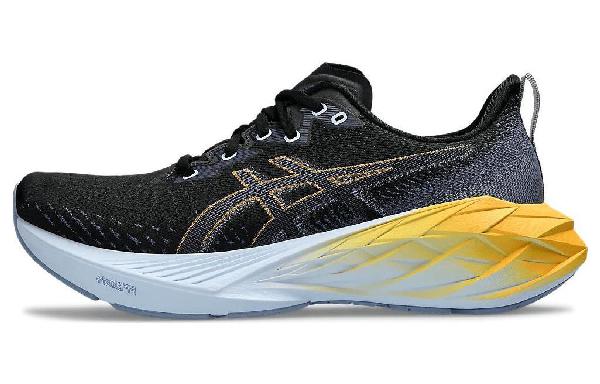 Asics NOVABLAST 4 Black Yellow Blue