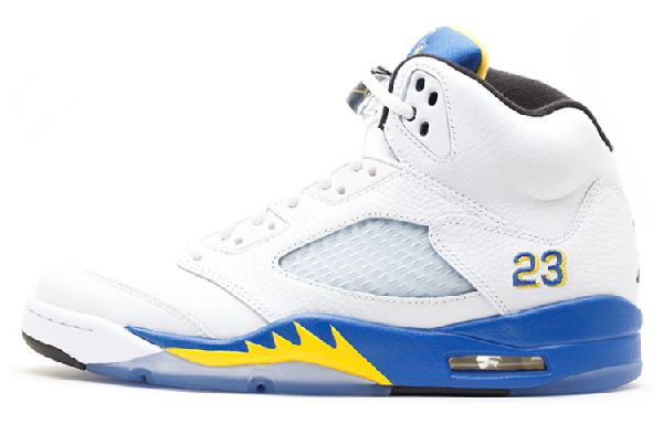 Jordan Air Jordan 5 Retro Women's White Blue 2013