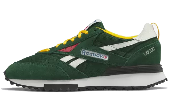 Reebok LX2200 Green Yellow White