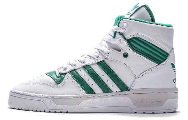 adidas Rivalry High White Green
