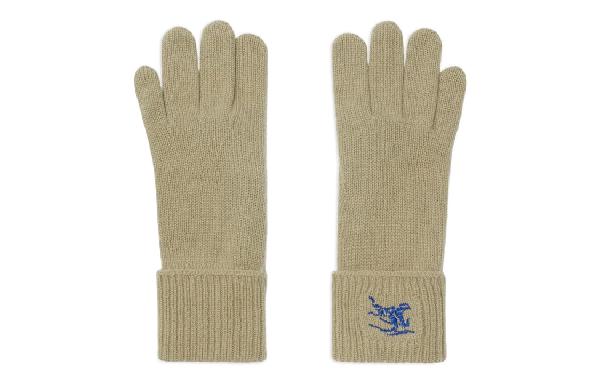 Burberry Knit Gloves Khaki