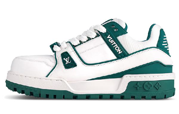 Louis Vuitton Trainer Maxi White Green