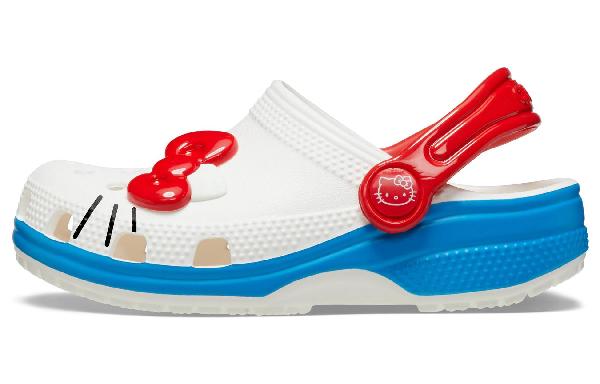 Hello Kitty x Crocs Classic Clog White Red Blue