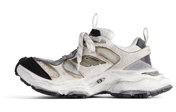 Balenciaga Cargo Low White Grey