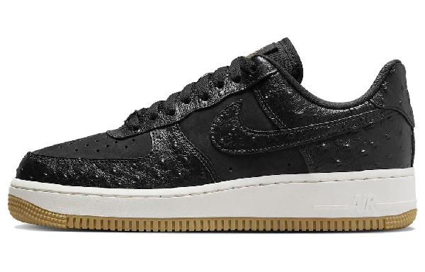 Nike Air Force 1 "Black Ostrich"