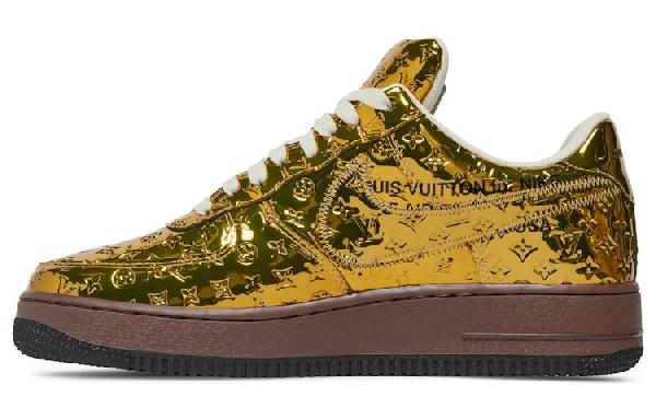 Nike x Louis Vuitton Air Force 1 Low Gold