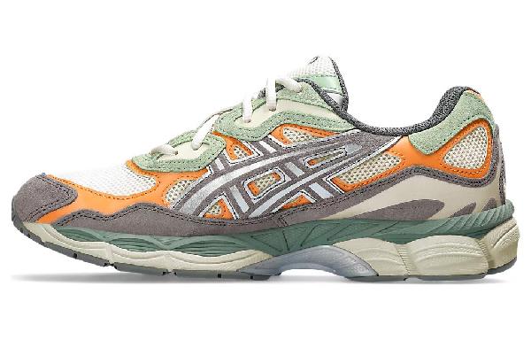 Asics GEL-NYC Grey Orange Green
