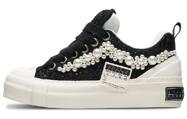 xVESSEL Pearl Tweed Low Top