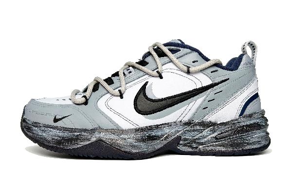 Nike Air Monarch 4 White Navy