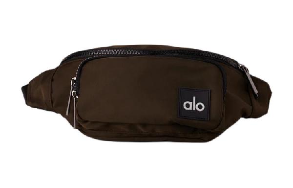 alo yoga Nylon Waist Bag Brown