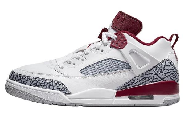 Jordan Spizike Low White Red