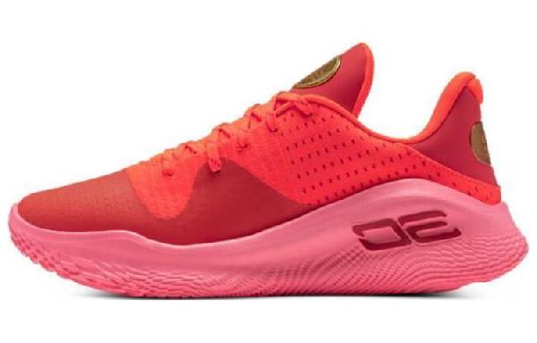 Under Armour Curry 4 Low FloTro Red