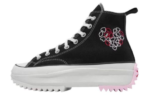 Converse Run Star Hike Black White Red